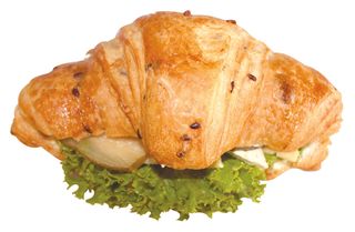 Круасан зерновий з куркою