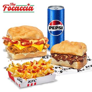 Combo Focaccia all'Americana