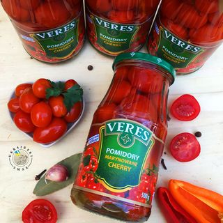 Pomidory cherry marynowane VERES 500g
