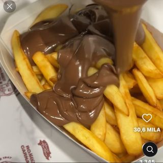 Patatatina con nutella 