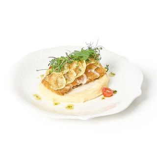 Куриное филе с картофельным пюре