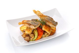 Half Tilapia Coconut Wet Fry Fish