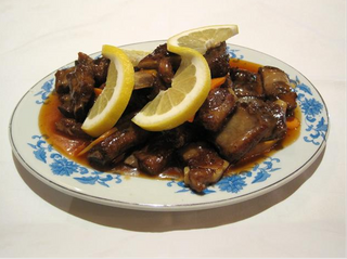 193. Свинско с ребра в сладко-кисел сос