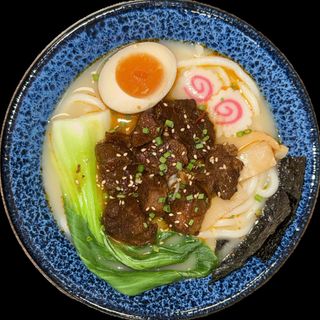 Udon de ternera res estofada