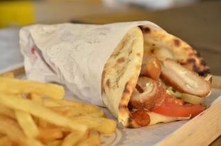 Menu Naan Cordon Bleu