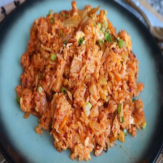 Arroz kimchi