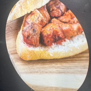 Baguette con ternera