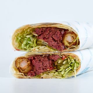 Шаурма креветка та яловичина