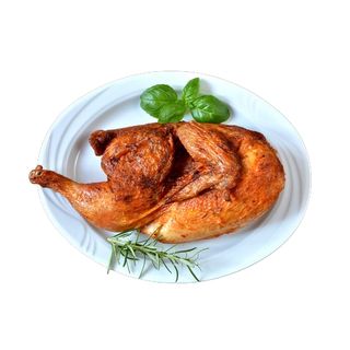 1/2 Pollo A L'Ast Con Arroz Y Ensalada De Atún