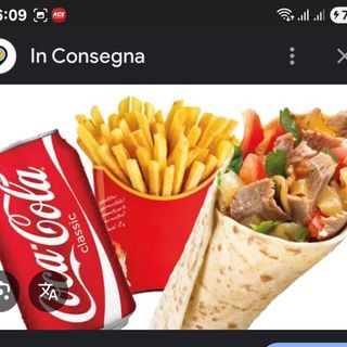 Menù piadina con cotoletta di pollo