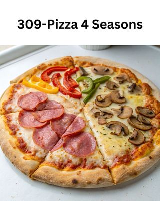 PIZZA 4 STAGIONI (4 SEASONS)