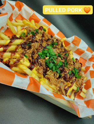 Cheesy Fries z beconem