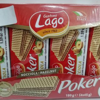 BARQUILLOS CREMA AVELLANA  180 G.