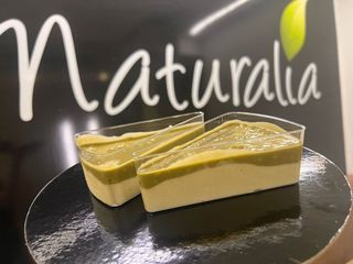Spicchio al pistacchio e glassa Ckrok