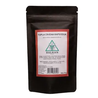 Topla crvena rapsodija 50g