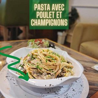 Pâtes Poulet Champignon