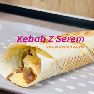 Kebab z serem duży