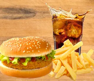 Meniu crispy burger