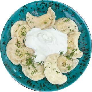 Вареники з соленим сиром (350г)