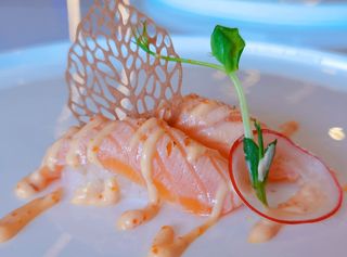 63-Nigiri spicy sake - 2 pezzi