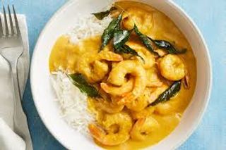 Prawn mango korma