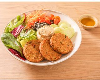 Falafel Hummus