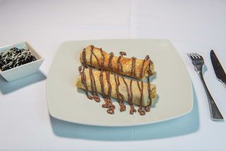 Clatite cu ciocolata