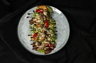 Салат курячої печінки (210/55г)