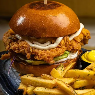 Hamburguesa De Pollo Crunchy