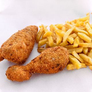 2pc chicken & regular chips