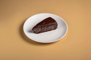 Карамельно-шоколадный чизкейк.