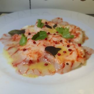 CARPACCIO DI GAMBERI