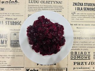 Buraczki  glazurowane w miodzie na ciepło