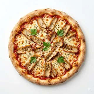 Pizza De Pollo (Mediana)