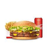 ვოპერი ყველით მცენარეულ ბაზაზე მენიუ