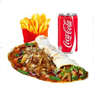 Lahmacun, Patatas Y Refresco