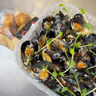 Мідії в мушлі Double cheese (900г)