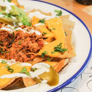 Nachos Con Cochinita Pibil
