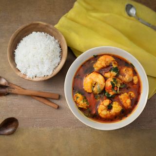 Gamberi curry