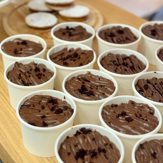 Torta mojada de chocolate