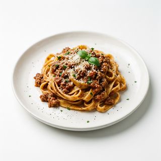 Fettuccine A La Boloñesa