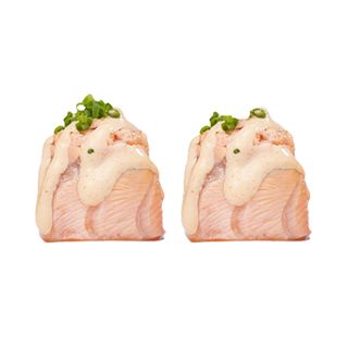 4 Gunkan Salmão Braseado