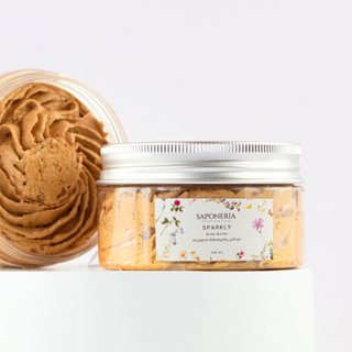 მბზინვარე ფაფუკი კარაქი