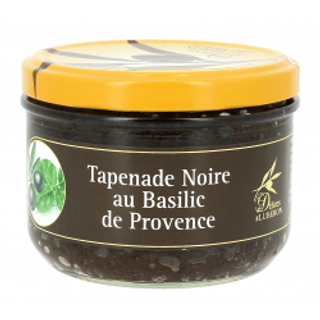 Tapenade de masline negre cu busuioc de Provence 210 gr