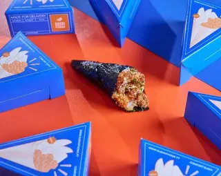 Temaki Tempura de Gambas
