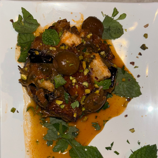 Caponata di pesce spada