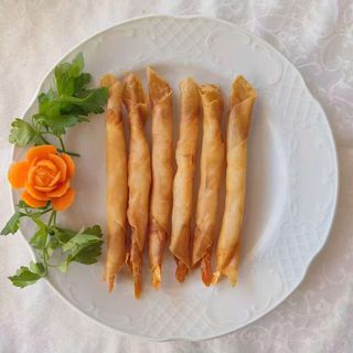 6.Rollos de langostinos