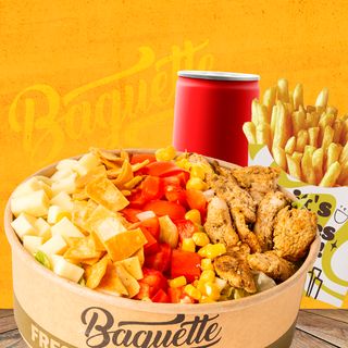 Menu Chicken Santa Fe Salade