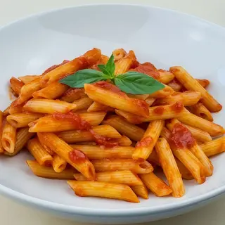 Penne pomodoro e basilico