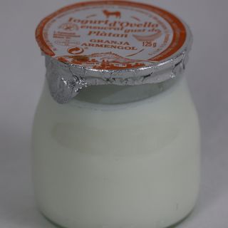Iogurt Ovella Plàtan Granja Armengol 125Gr
